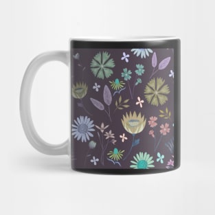 Wild flowers print Mug